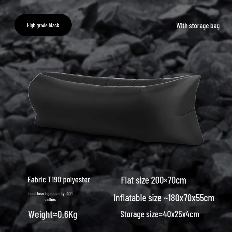 Portable Inflatable Sofa Bed for Outdoor Camping & Beach Lounging