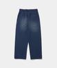 COLUMBIA UNIVERSITY Cat Washed Loose-Fit Denim Terry Sweatpants_Midnight Jean