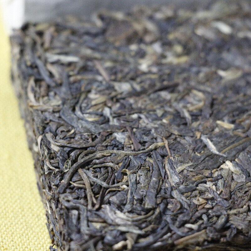 250g Yunnan Pu'er Tea Menghai Ancient Brick Tea Bada Mountain Jiao Mu Aged Pu'er