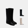 Height-Boosting Retro Tall Knight Boots for Women - 2026 Autumn Slimming Straight Leg Fashion Boots