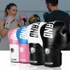 Professional Boxing Gloves Adults Men Women MMA Muay Thai Kickboxing Training On Punching Bag PU Leather 8oz 10oz