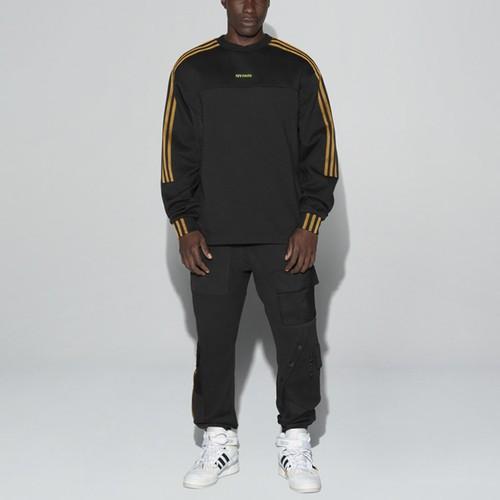adidas x IVY PARK Pullover Sports Stripe Sweatshirt Unisex Black