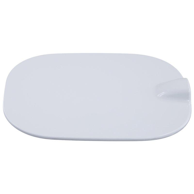 A03Z-Fuel Filler Cap 84745974 84477952 84745944 Fuel Tank Outer Cover For Chevy Silverado 1500 2019-2025 With 6.6 FT Bed Only белый