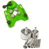 [4mm-83mm Keramik-Bohrer-Set] 16-teiliges Diamant-Lochsägen-Bohrer-Set mit Saugfuß-Lochsägen-Führungsvorrichtung, 4mm-83mm Hohlbohrer-Satz