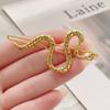 2PCS Metal Snake Hair Pin Women's Bangs Duckbill Clip Alloy Barrette Fashion Hair Clip Hairpin Hair Accessories For Women Gift