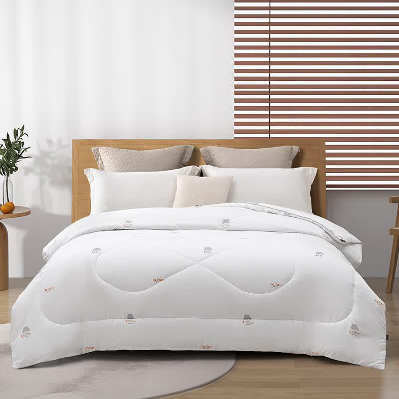 Dawn Snow Anti-bacterial Polyester Quilt