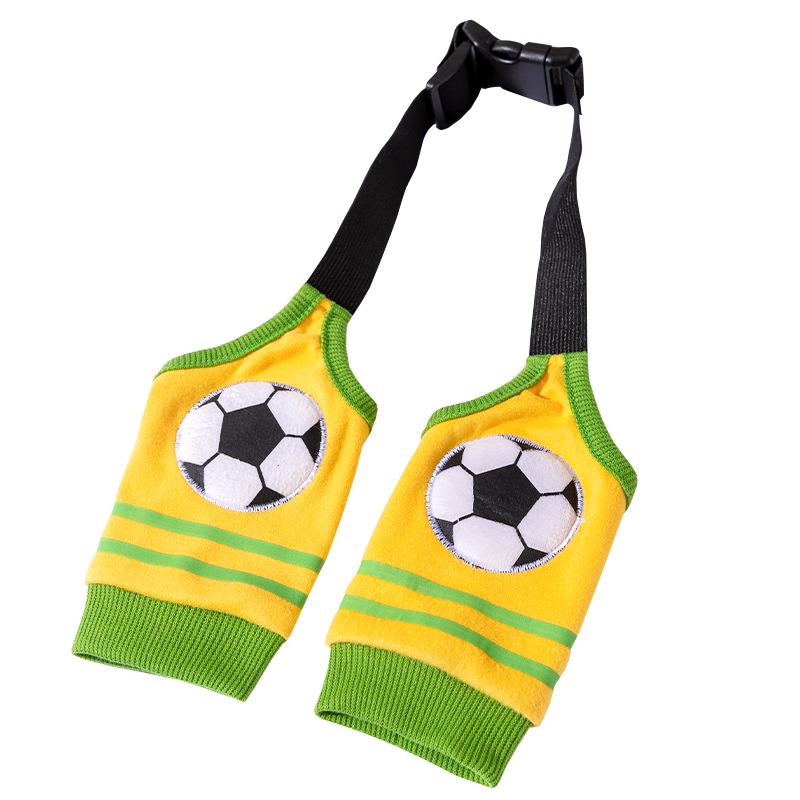 

Medium and large dog dog leggings autumn and winter golden retriever dog knee pads pet joint protective cover elbow pads pet clothes XL (recommended weight 60-36kg)