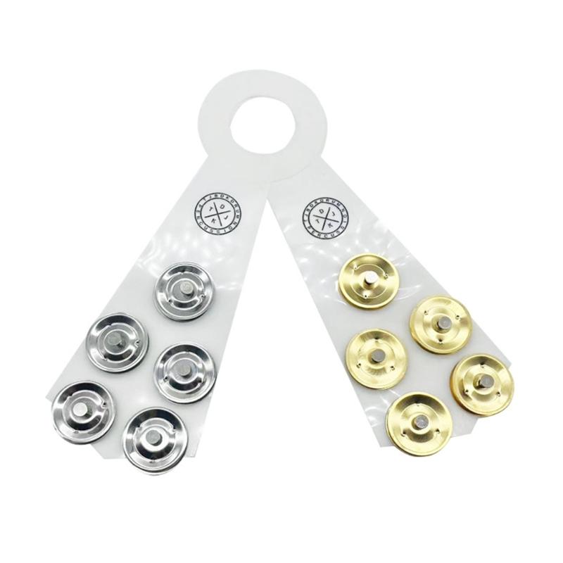 Cymbal Bells Rings Cymbal Bells Accessories Drum Set Cymbal Bells Drum Cymbal Rings Suitable for Various Drumming Styles