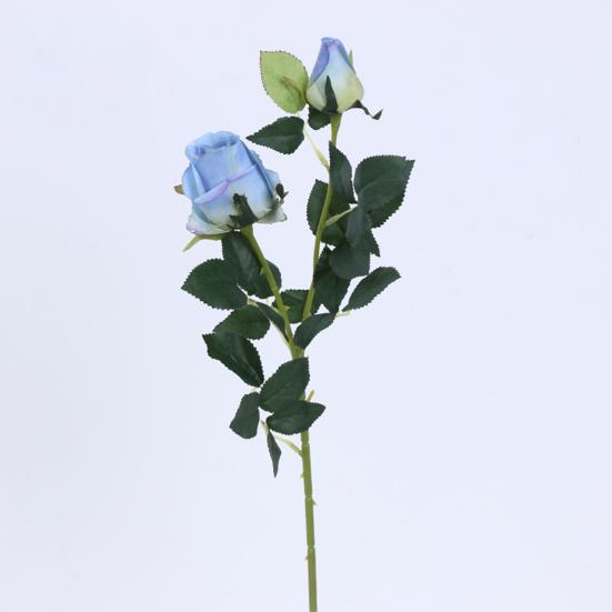 Artificial Rose Multi-use Bright-colored Faux Silk Flower Simulation Flower Display Decoration