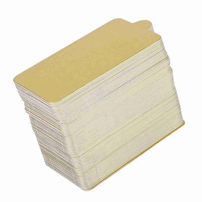 100 bucăți plăci pentru prăjituri cu mousse, hârtie aurie, pentru cupcake, pentru desert, tavă, pentru tort de ziua de nuntă, L