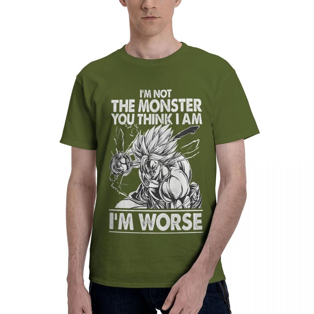 T  Im Not The Monster You Think I Am Worse Tee 100 Cotton Casual Breathable Confortable Clothes Designer Clothes Men T Shirt