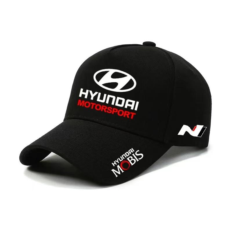 Car Outdoor Sports Hat Baseball Caps Sunscreen Hat Emblem For Hyundai Genesis N-LINE I10 I20 I30 I40 IX20 IX35 Kona Getz Veloste TT31