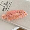 Korean Style Crab Fish Hair Claw Sweet Geometry Shark Clip Hairpin Ocean Animal Hair Clip  Travel