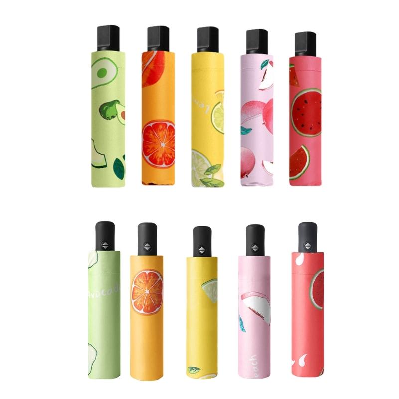 Tragbare Sonnenschutzschirme mit widerstandsfähiger schwarzer Beschichtung, Frucht