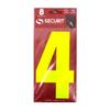 Securit No 4 Hi-Vis Bin Number