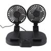 Car Dual Hd   Circulator Fan USB Powered Dashboard Cooling   Circulator Fan Electric Car Cooler Fan