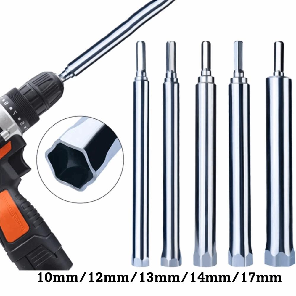 10/12/13/14/17mm Nástrčný klíč na matice Šestihranná nástrčná hlavice Dřevoobráběcí nástrčné hlavice Pro elektrické nářadí