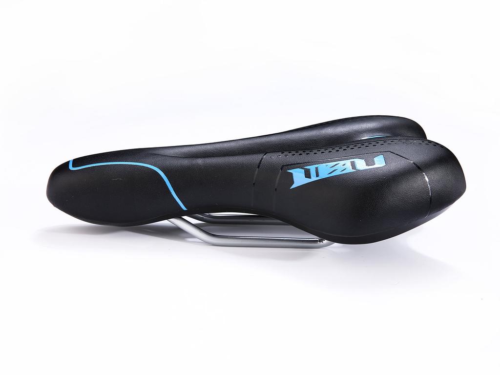 ZHIQIU Miękkie Perforowane Sportowe Kolorowe Siodło Rowerowe Odpowiednie do Rowerów Górskich Szosowych Składanych Zapobiega Wstrząsom Łatwe w Montażu Siodło, Poduszka, Siodło, Rowery, Rowery,