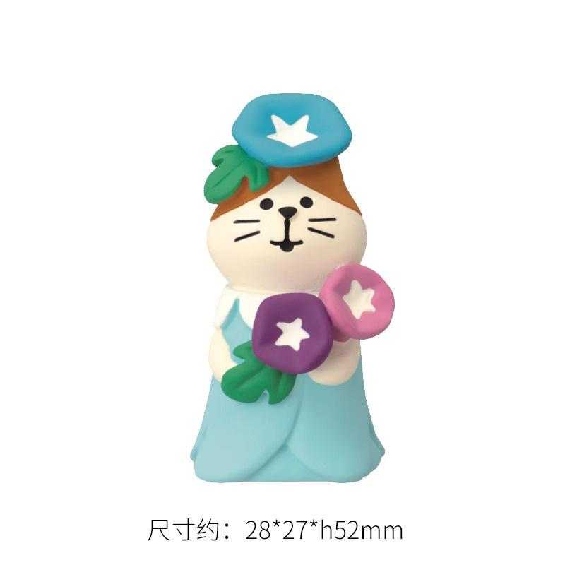 Zakka Summer Day Resin Ornaments watermelon Cat Home Desktop Scenic Decoration Mini Shooting Props Collection Toy for Kids