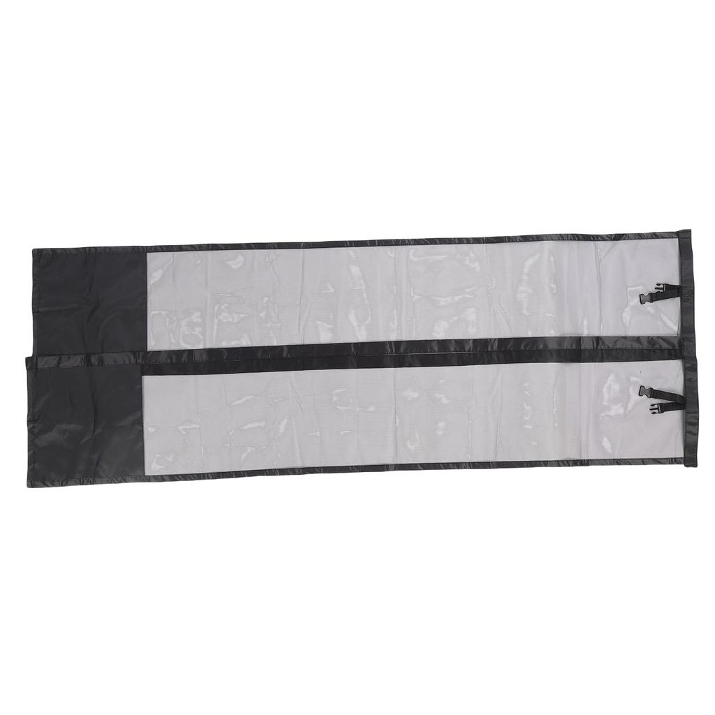 RV Screen Door Curtain 27.56in X 78.74in Breathable Mesh Door Protector Curtain for Camping Vehicle Travel Trailer