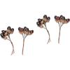 6PCS Artificial Plants Fake Pine Cone Decorative Flowers Wreaths Christmas Home Decor Diy Wedding Handmade Pompon
