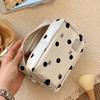Multi-Functional Pencil Case Polka Dot Print Stationery Bag Portable Stationery Pouch  Gift