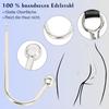 Anal Hook Restraint  Sex Toys Neck to Wrist Restraints Traction Chain Bondage Set For Couple Adult Sex Anal Plug Game SM Toy
