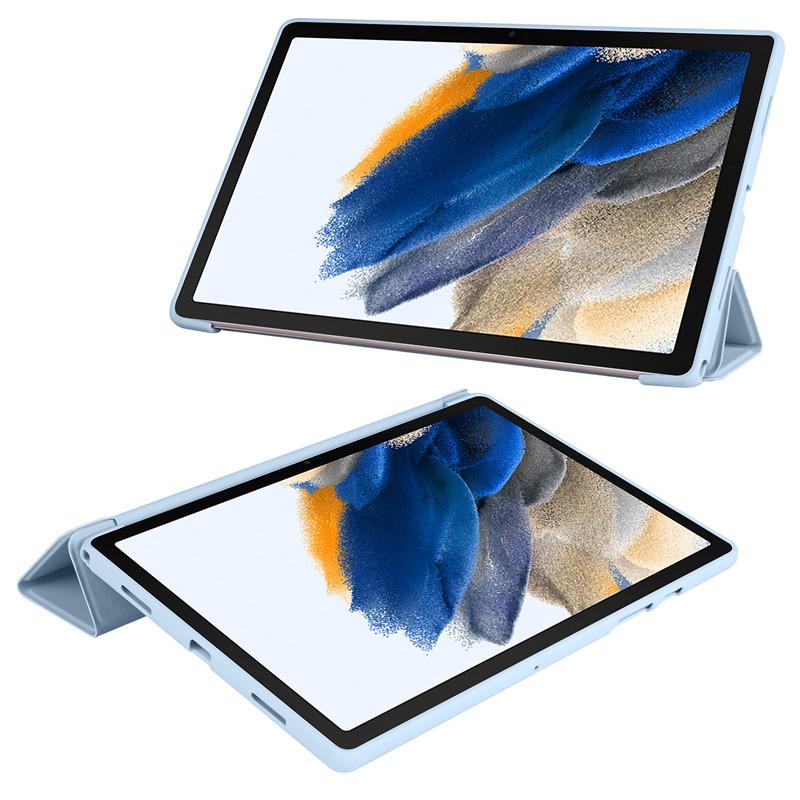 Case for Samsung Galaxy Tab A9 Case Coque PU Leaher Soft Silicone Back Fold Stand Cover for Funda Galaxy Tab A9 A 9 A9 Plus Case