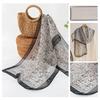 Korean Atmosphere Scarf for Women's New Spring and Summer Style Mulberry Silk Screen Printed Shawl Gift for Elders