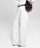 Lugkaeseuteu Linea Straight Denim Pants_White
