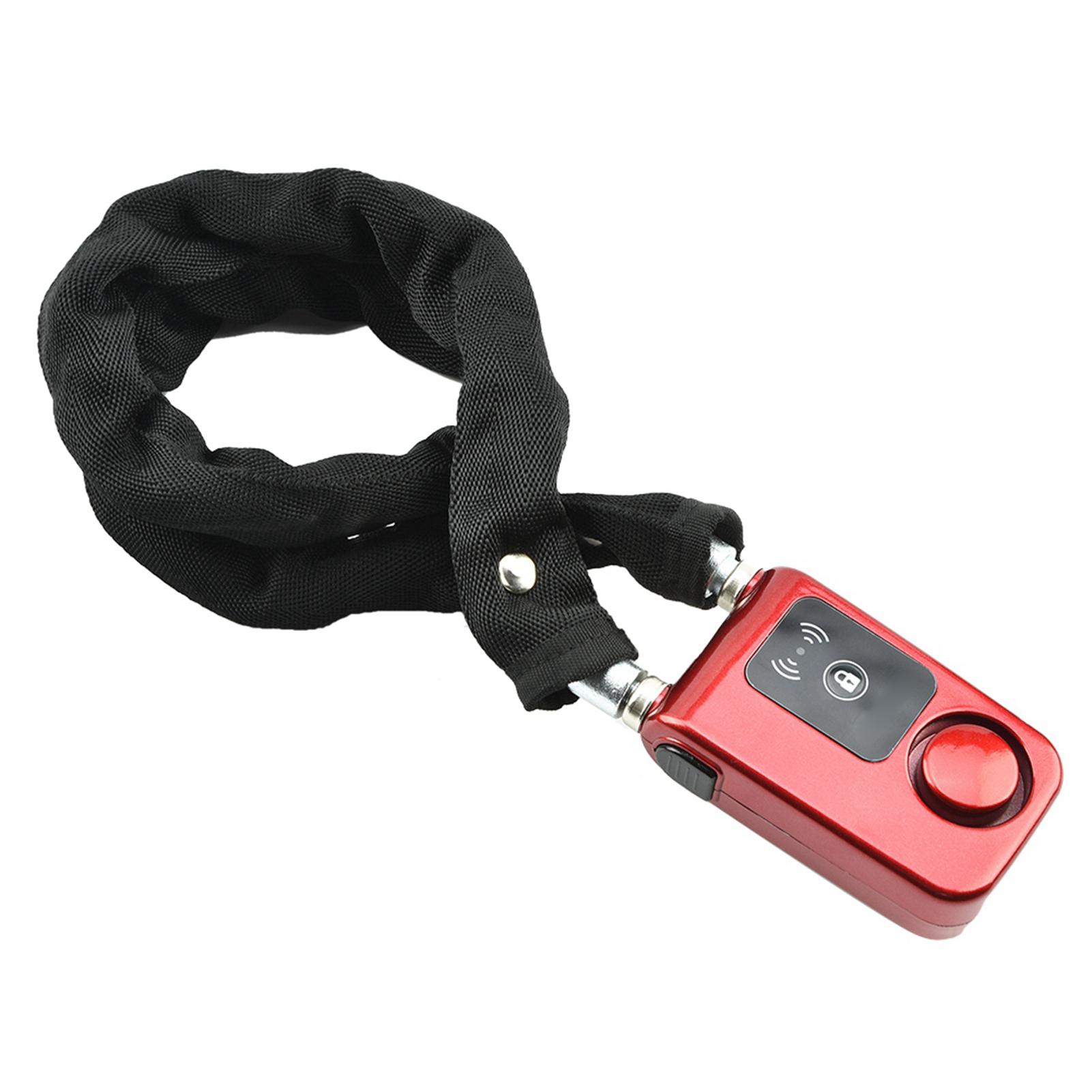

Y797G Waterproof Smart Bluetooth Bicycle Chain Lock Anti Theft Smartphone Control Lock Red