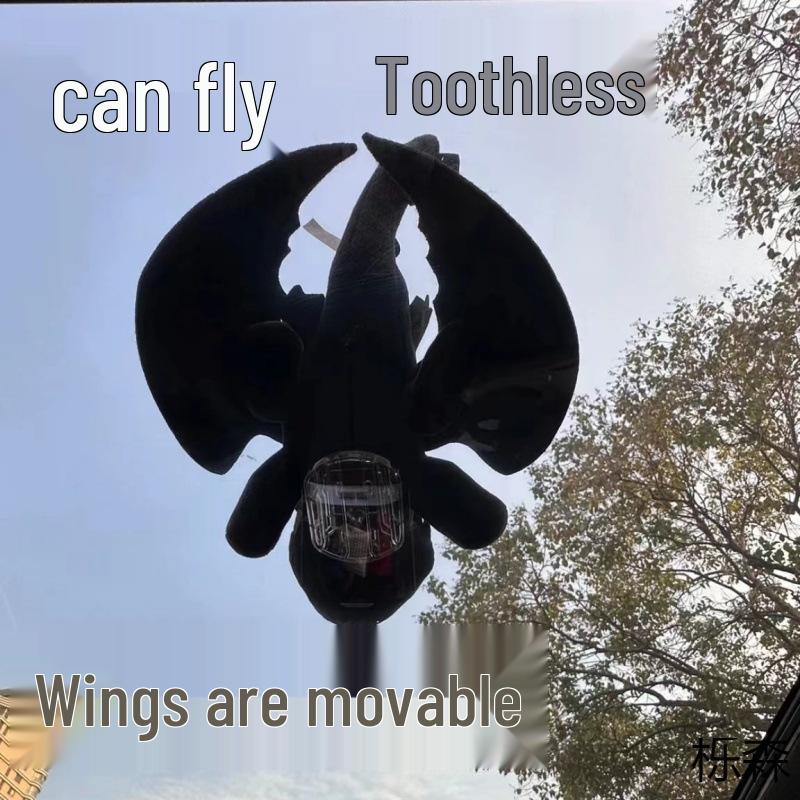 Bezzubý Ozdoba na střechu auta a motocyklu: Roztomilá panenka přívěsek dekorace