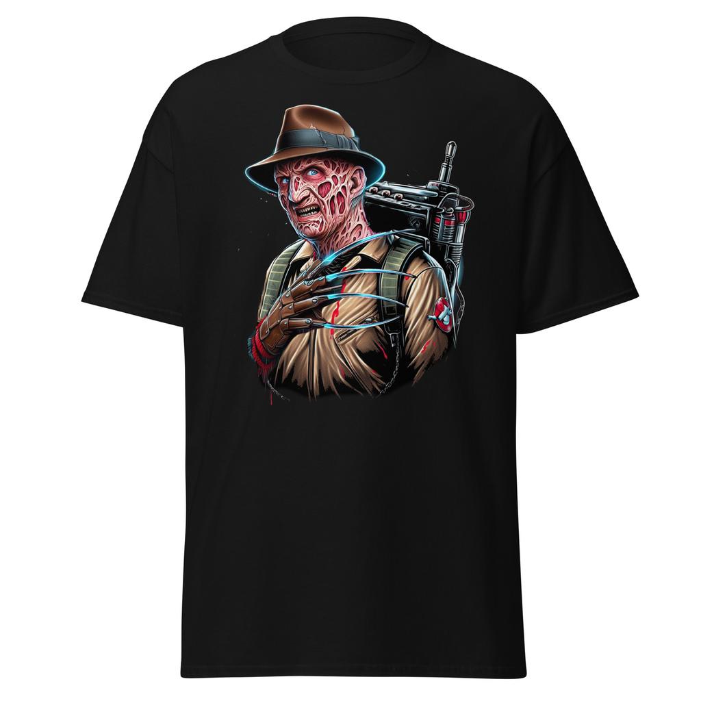 Freddy Ghostbuster Tee - Nightmare Busting Comedy