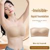 Seamless Strapless Skin-Tone Bandeau Bra for Women – Non-Slip, Off-Shoulder, Wireless Innerwear