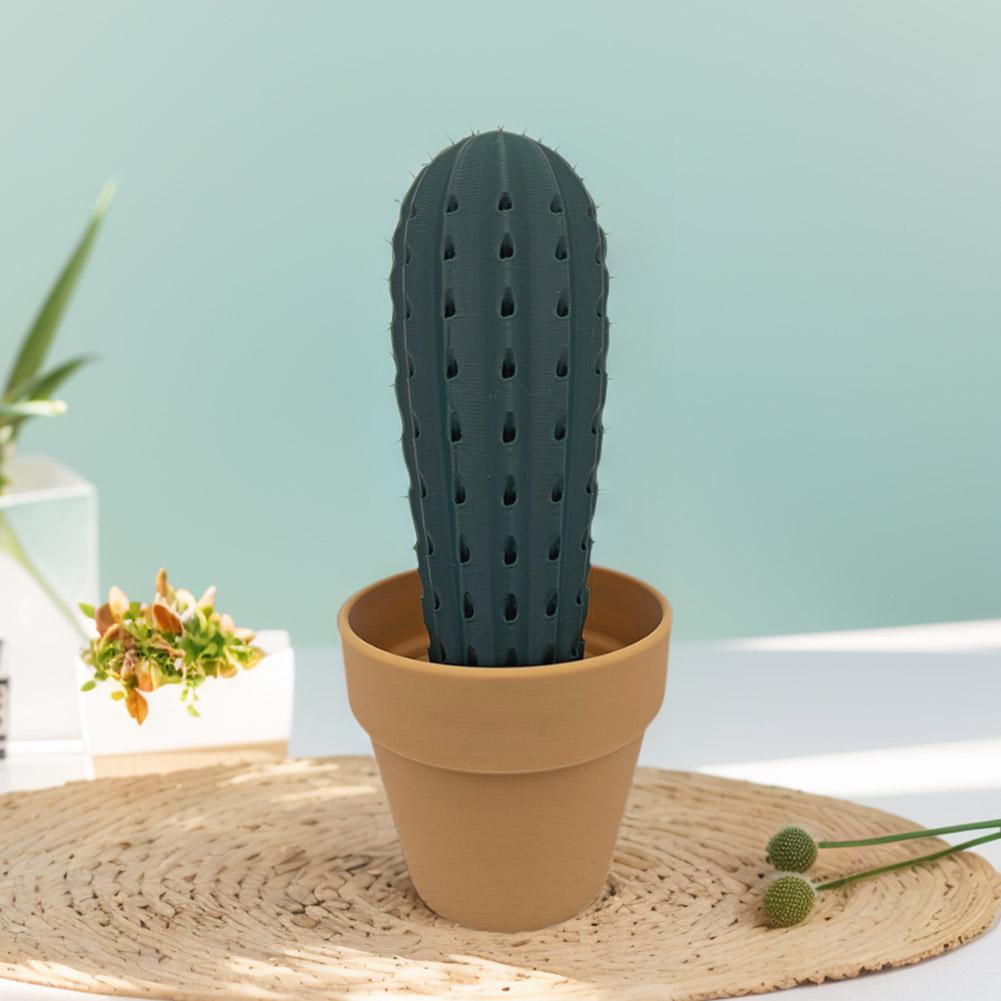 Drukowany w 3D uchwyt na wykałaczki w kształcie kaktusa, sztuczny dom, roślina, kształt kaktusa, dekoracyjny do kuchni domowej i restauracji, wyjątkowe pomysły na prezenty