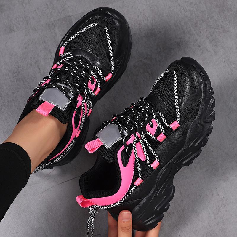 Spring new hot-selling casual sports shoes platform dad shoes breathable and comfortable shoes