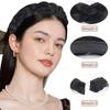 Fischgrätenzopf Stirnband Perücke: Bequemes Haarspangen-Accessoire für geflochtene Zopf-Frisuren