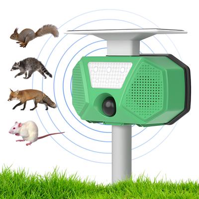 Solar Maulwurf Abwehr Ultraschall Outdoor Schädlingsbekämpfer Vogel Eichhörnchen Tier Repeller IP66 Wasserdicht 110 grad PIR