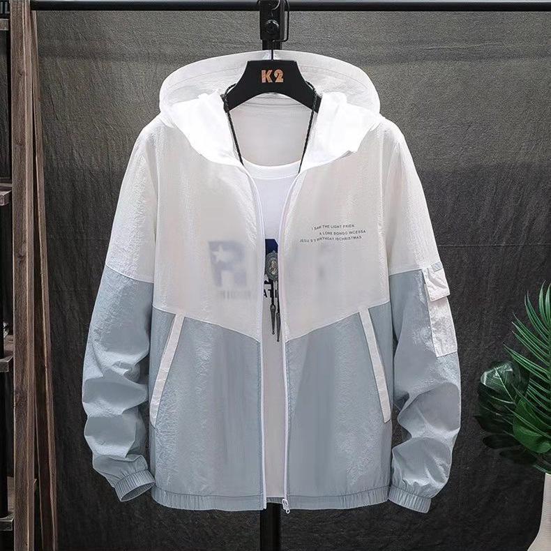 Giacca a vento unisex ad asciugatura rapida con protezione solare - Giacca solare per pesca all'aperto e uso casual