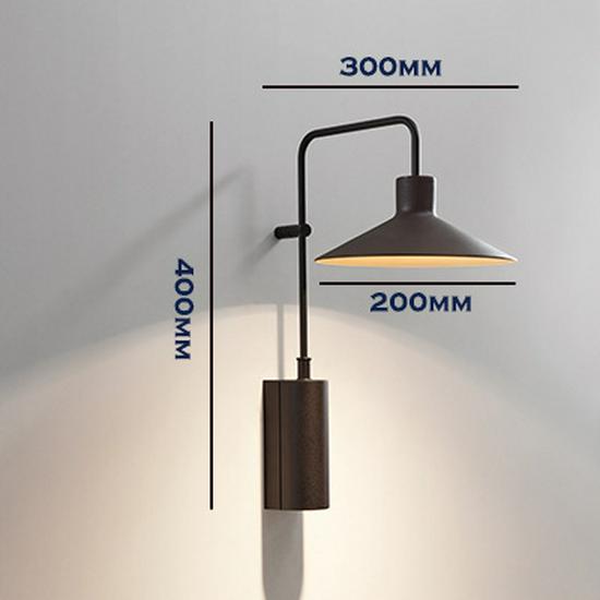 

Наружный водонепроницаемый настенный светильник для двора - Наружный светильник для атмосферы виллы, прохода и коридора Eye Protection Flicker-Free - Tri-Color Light