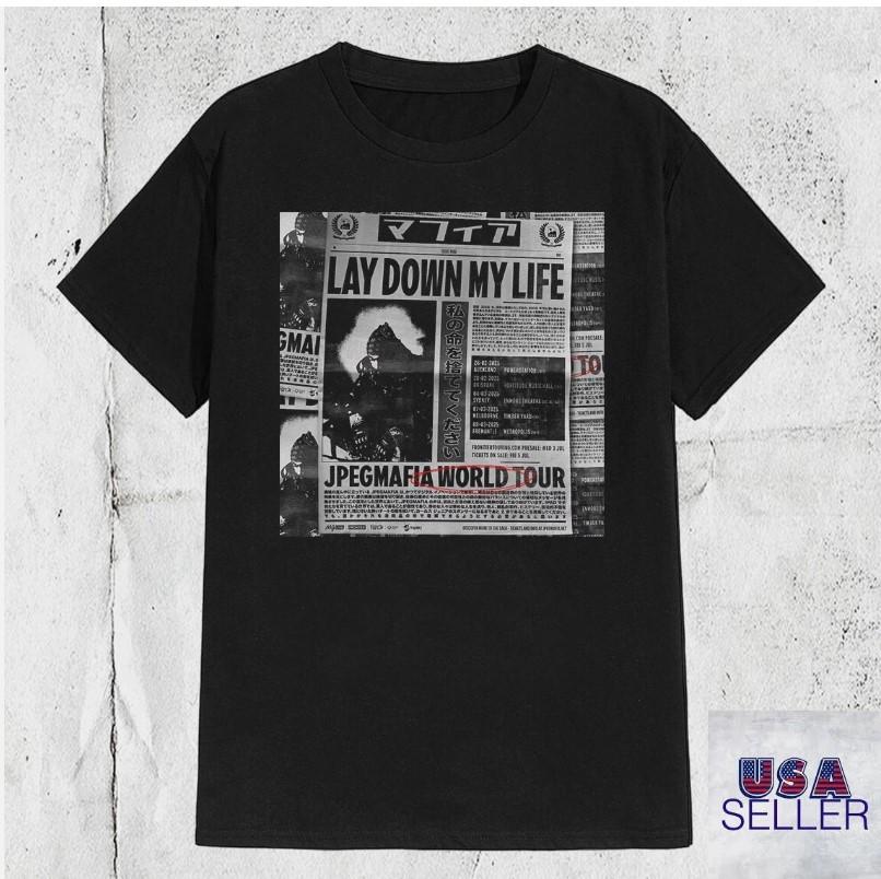 

JPEGMAFIA Rapper Australia Tour 2025 T Shirt Full Size S- 5XL Unisex T-Shirt S