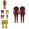 Combinaison Cosplay Marvel Deadpool Et Wolverine Avec Impression Numérique 3D Pour Halloween Anime Jeu de Rôle