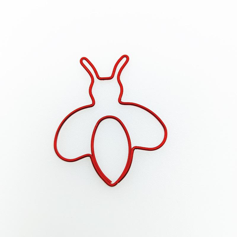 Colorful Butterfly and Bee Cartoon Paperclips - Creative New Design