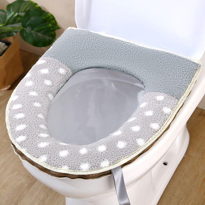 Thickened Cartoon Washable Toilet Seat Cushion Toilet Seat Cushion Toilet Seat Cover Gasket