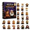 Christmas Tree Hanging Sheets 3D Highland Cow Advent Calendar 2026, Countdown with Cute Holiday Home Decorations Farm Cattle Mini Figurines