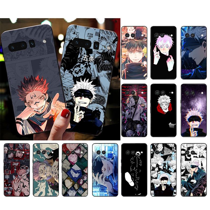 Phone Case For Google Pixel 10 Pro XL 9 Pro XL 9A 8 7 6 Pro Pixel 8A 7A 6A Pixel 8 7 6 5 Anime Jujutsu Kaisen Gojo