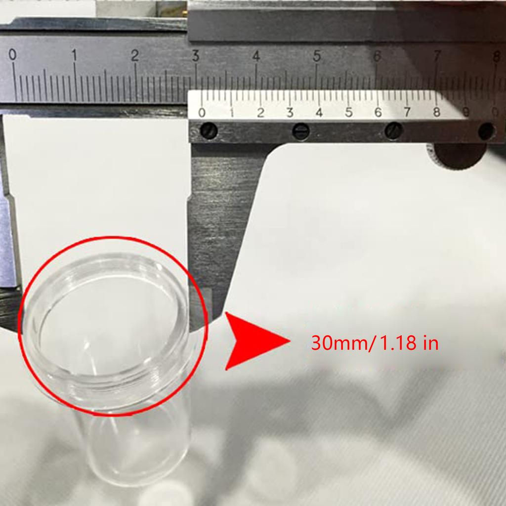Microscope Accessories RMS Thread Objective Protective Case Storage Box Biological Microscope Objective Lens Container