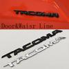 3D Car Sticker Logo V6 4X4 SR5 TACOMA Trunk Badge Door Waier Line C-Pillar Emblem Decals For Toyota TACOMA N170 N260 N300 N400