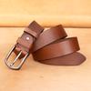 Belt Retro First Layer Cowhide Genuine Leather Versatile Tree Paste Leather Pin Buckle Belt Middle-Aged And Young Men'S Belt