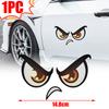 Reflective Film Decal Demon Eye Car Body Sticker Waterproof Vinyl for Car Motorcycle Helmet Scooter Night Safety Warning Sticker